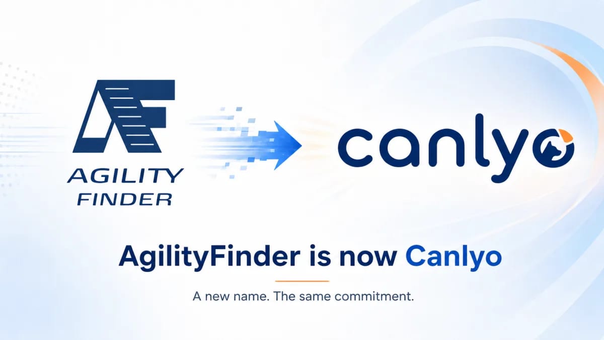 AgilityFinder is now Canlyo