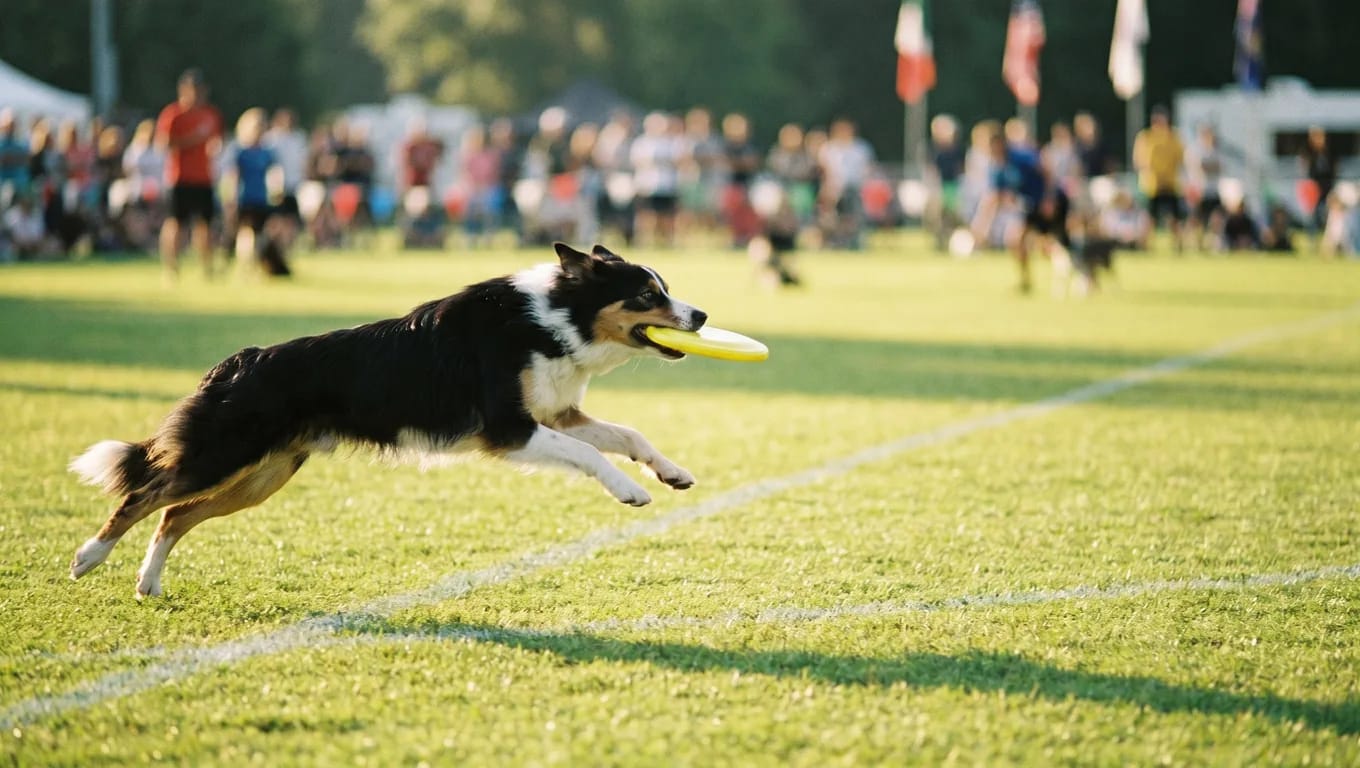 Disc dog som tävlingssport