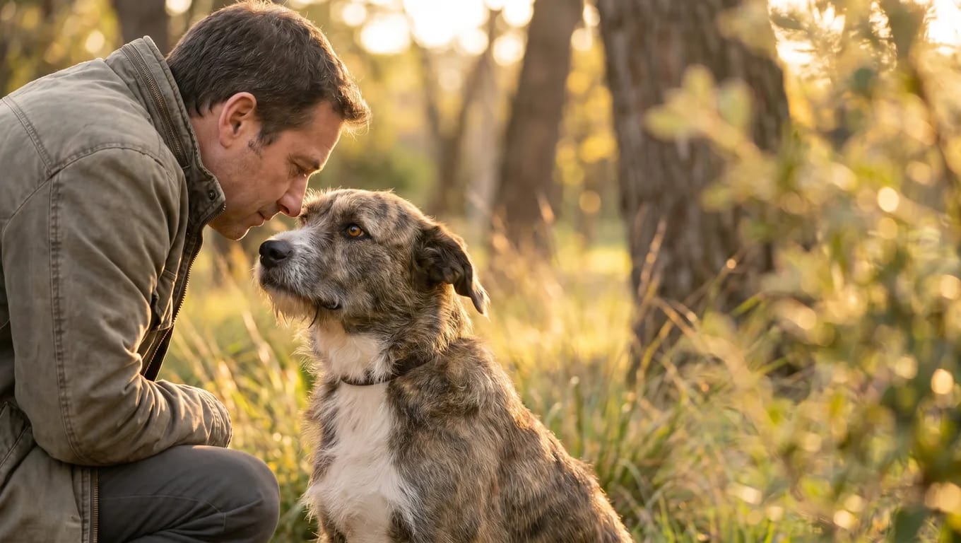 Educar a un perro adoptado o sordo
