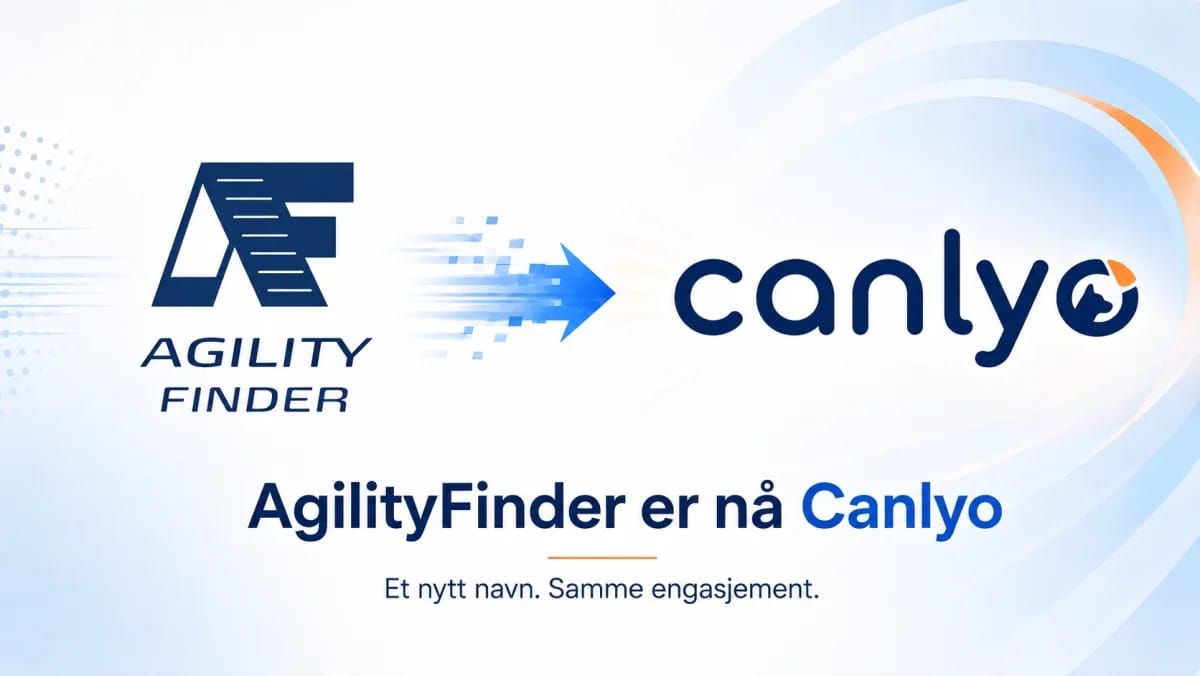 AgilityFinder heter nå Canlyo