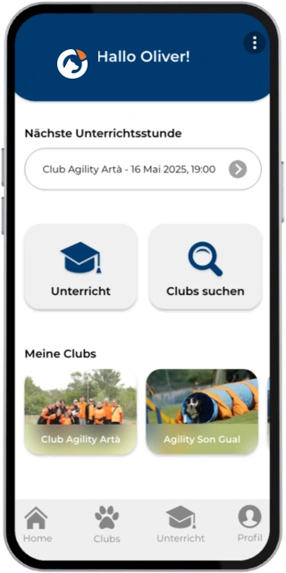 Canlyo App for dog sports
