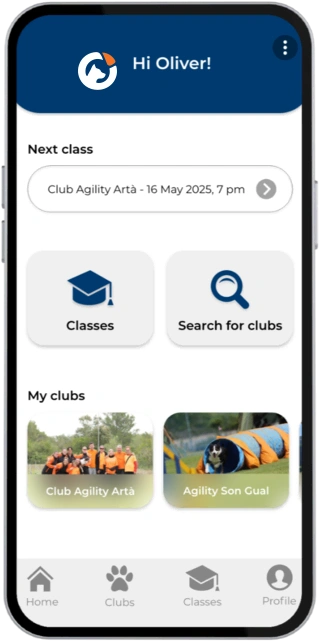 Canlyo App for dog sports