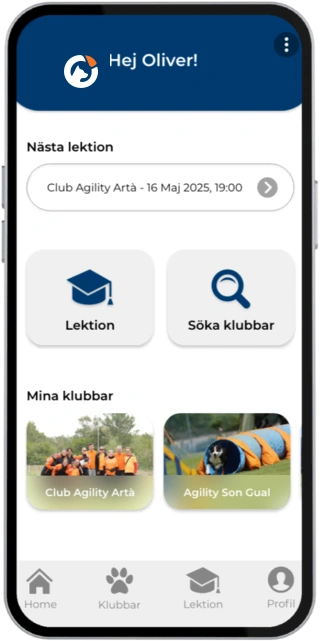 Canlyo App for dog sports