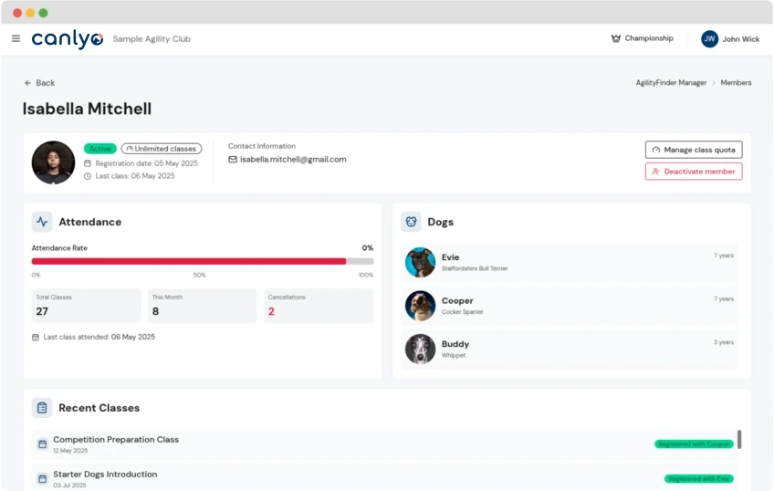 Member Management